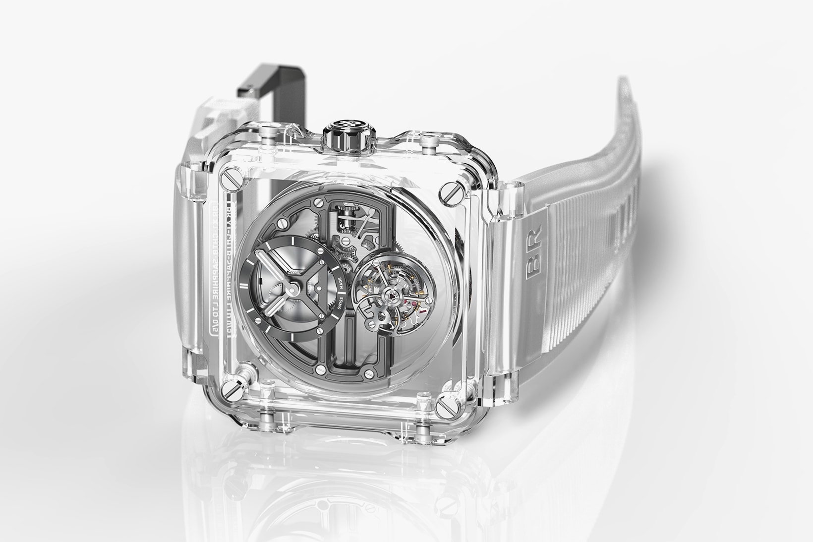 Bell Ross BR X1 Skeleton Tourbillon Sapphire Watch