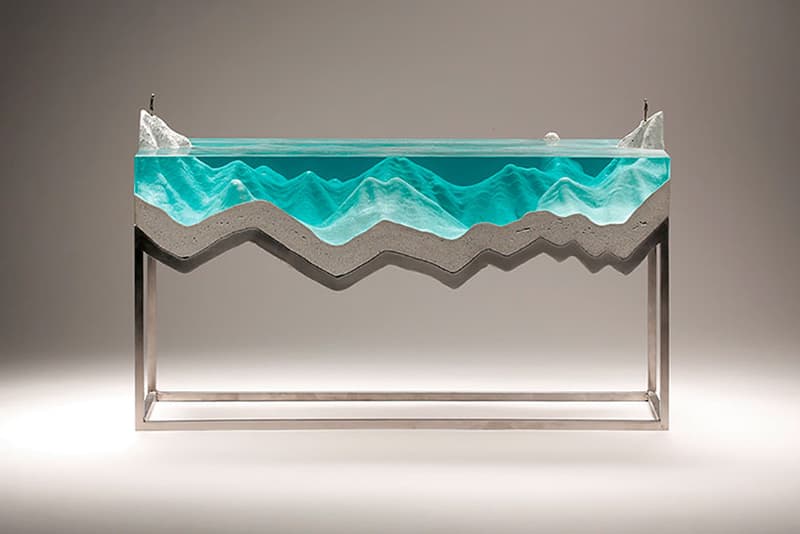 Ben Young Glass Concrete Steel Sculptures Series