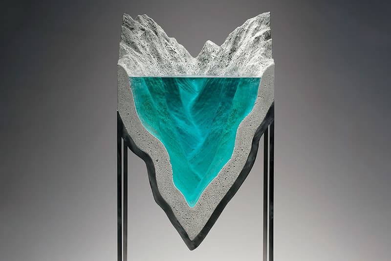 Ben Young Glass Concrete Steel Sculptures Series