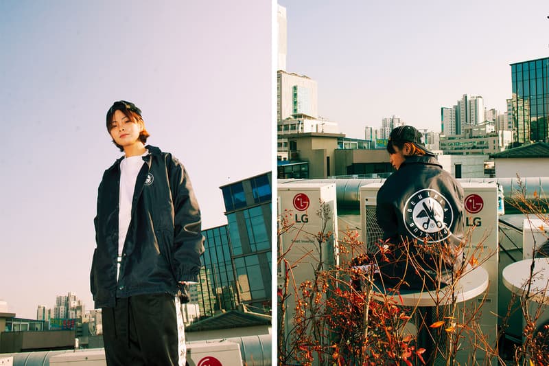 Benibla Seoul Korea 2017 Fall Winter Collection Lookbook December 3 Release Date Drop Coaches Jacket Track Suit Pants