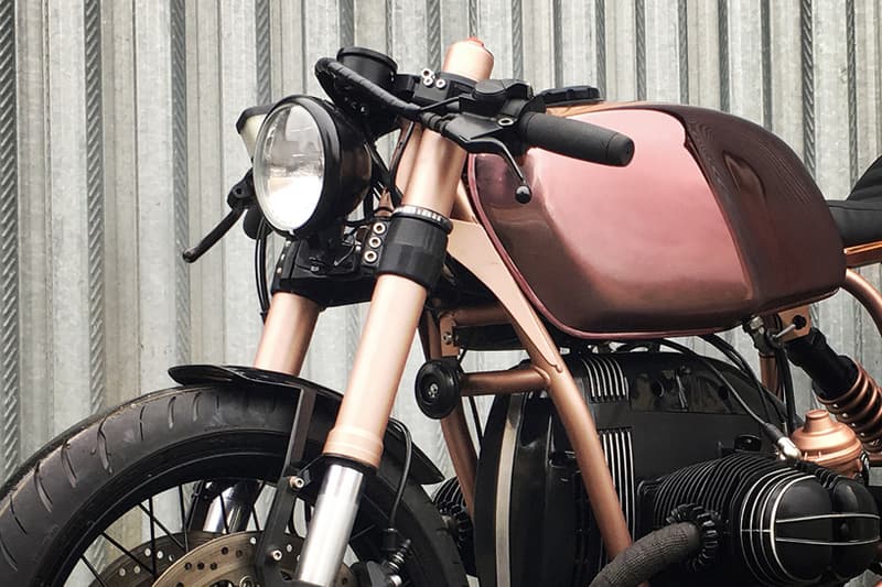 BMW R100R Cafe Racer Shiny Copper Custom