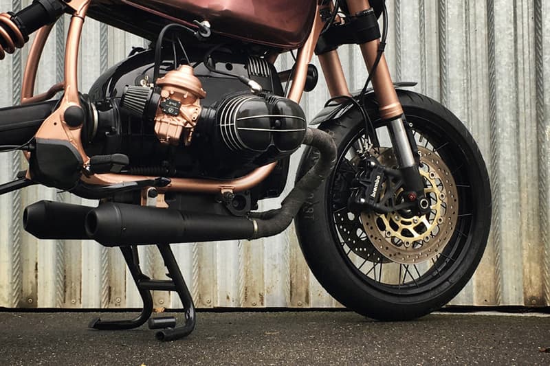 BMW R100R Cafe Racer Shiny Copper Custom