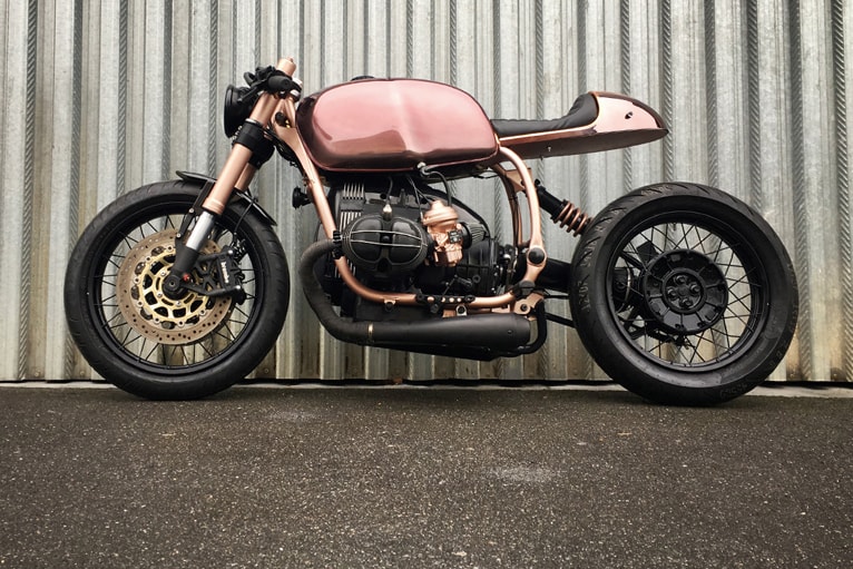 BMW R100R Cafe Racer Shiny Copper Custom