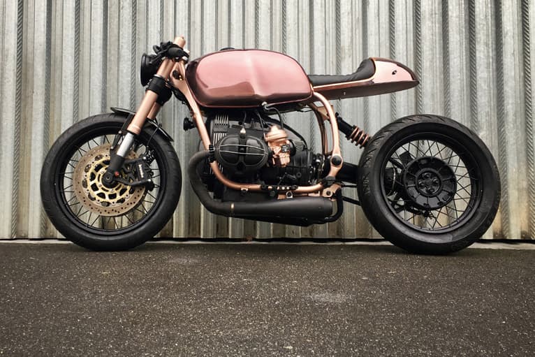 BMW R100R Cafe Racer Shiny Copper Custom