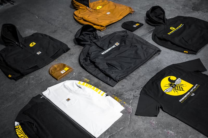 Carhartt WIP Shop 412 Anniversary Collection Jackets Hoodies T-shirts Beanies