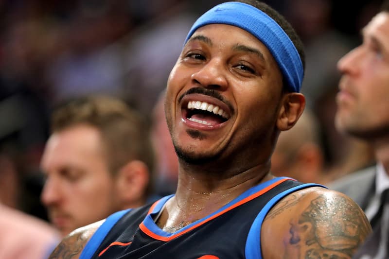 Carmelo Anthony New York Knicks Tribute Video Oklahoma City Thunder Madison Square Garden