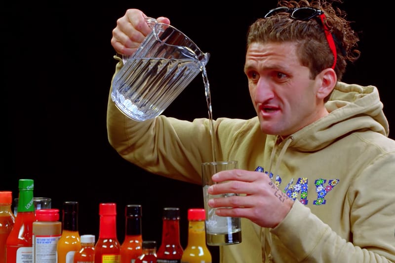Casey Neistat Faces the Spicy Wings Challenge on 'Hot Ones'