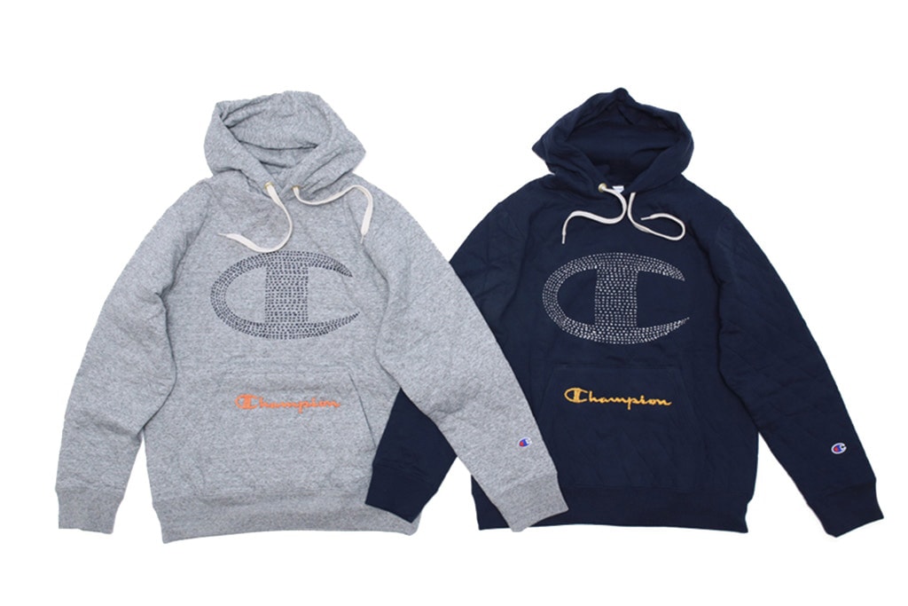 Champion Capsule Designed With Sashiko Stitching hoodies sweatshirts sweats tote