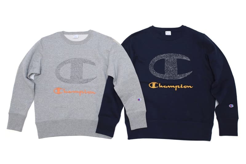 Champion Capsule Designed With Sashiko Stitching hoodies sweatshirts sweats tote