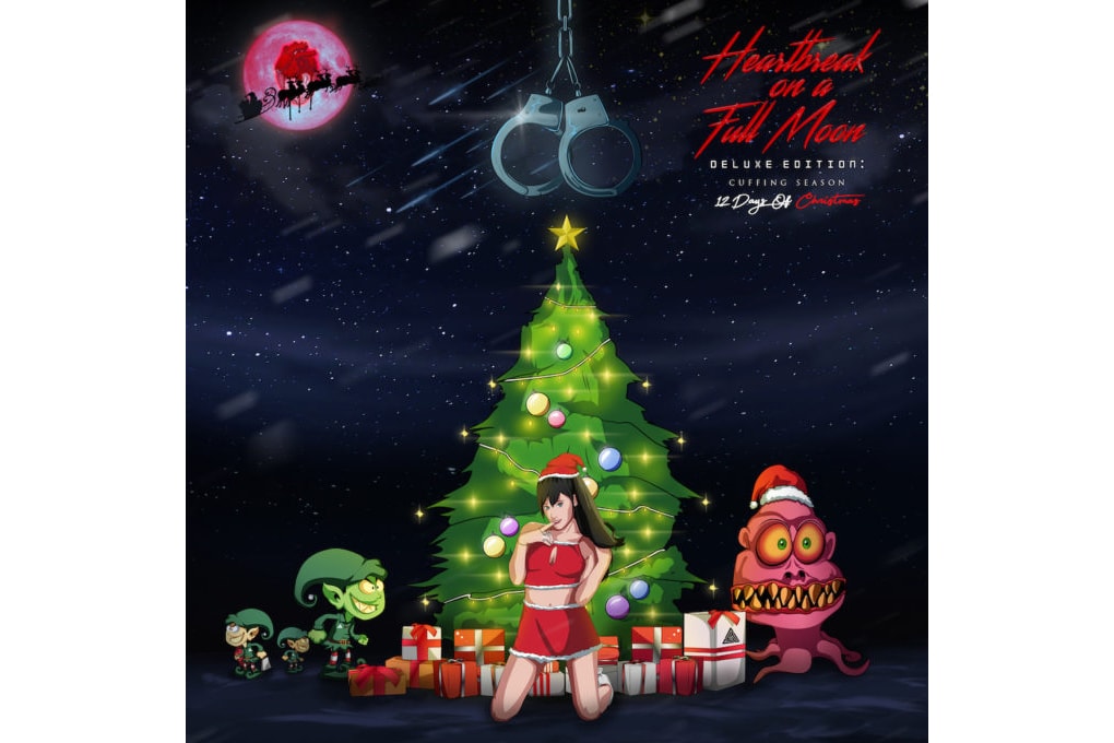 Chris Brown Heartbreak On A Full Moon Deluxe Edition Cuffing Season 12 Days Of Christmas 2017 December 13 Release Date Info