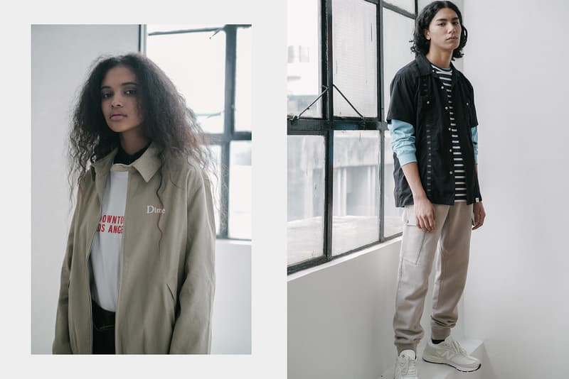 Commonwealth Fall Winter 2017 Lookbook Editorial Stone Island A.P.C. Wacko Maria DIME DENIM BY VANQUISH & FRAGMENT New Balance NEIGHBORHOOD