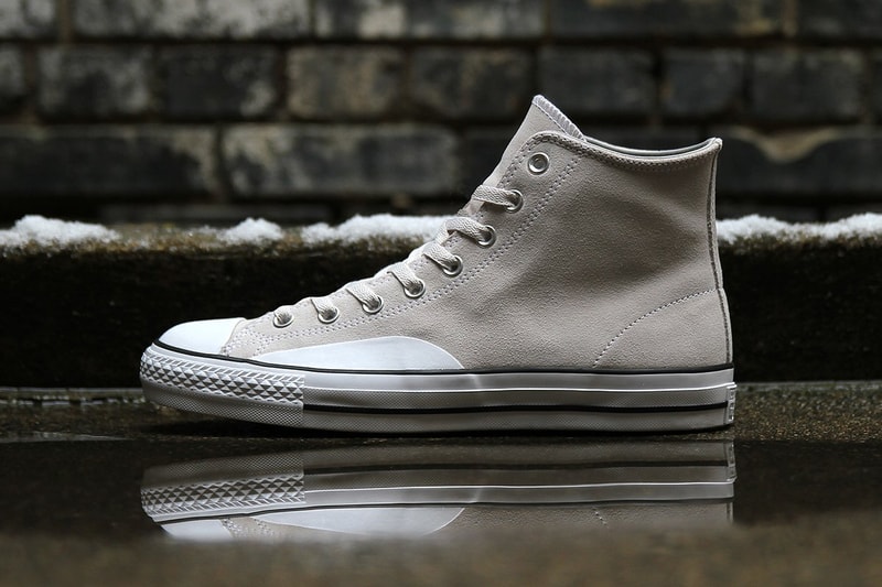 Converse CONS CTAS Hi One Star Pale Grey Chuck Taylor All Star 2017 December 11 12 Release Date Info Premier Skateboarding  Lunarlon
