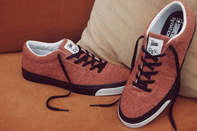 converse patta orange