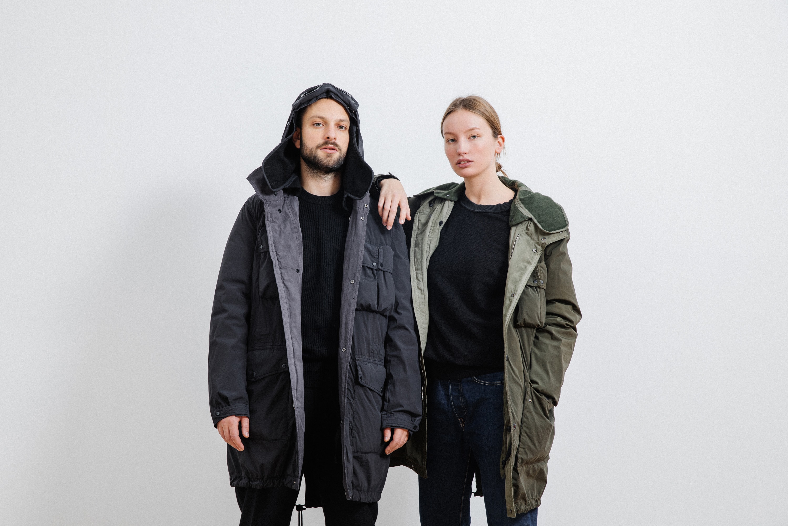 C.P. Company & LEFORM Drop Cold Weather Parkas Moscow collaboration cp company