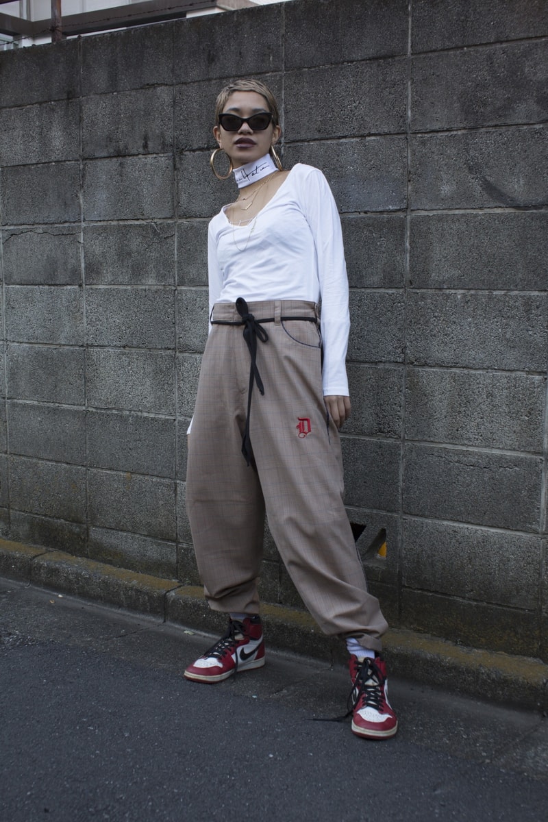 DELAM Spring/Summer 2018 Lookbook japan new york streetwear headwrap du-rag skullcap oni folklore purple pink