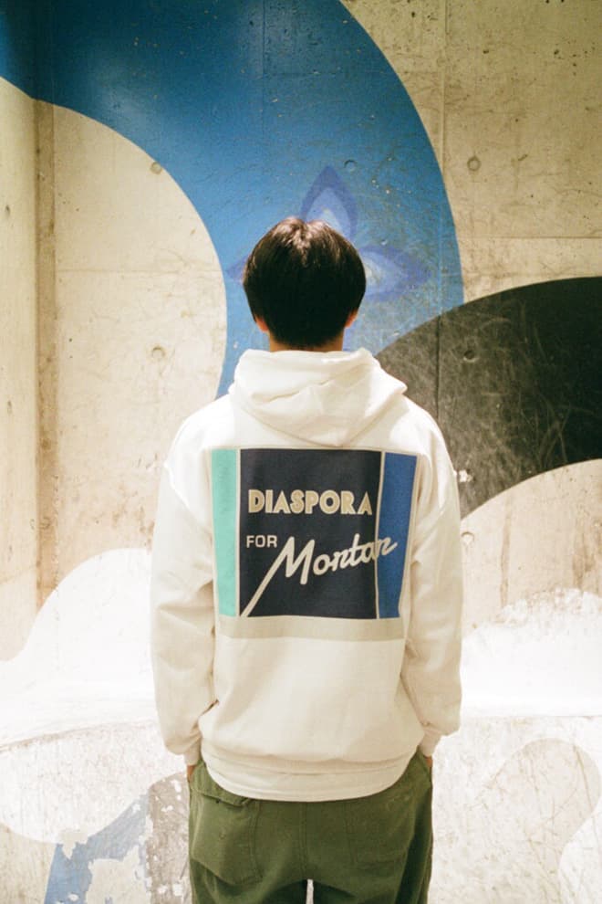 Diaspora Skateboards Mortar Tokyo Collaboration 2017 Winter December Release Date Info T Shirt Tee Hoodie Sweatshirt Hat Cap lookbook