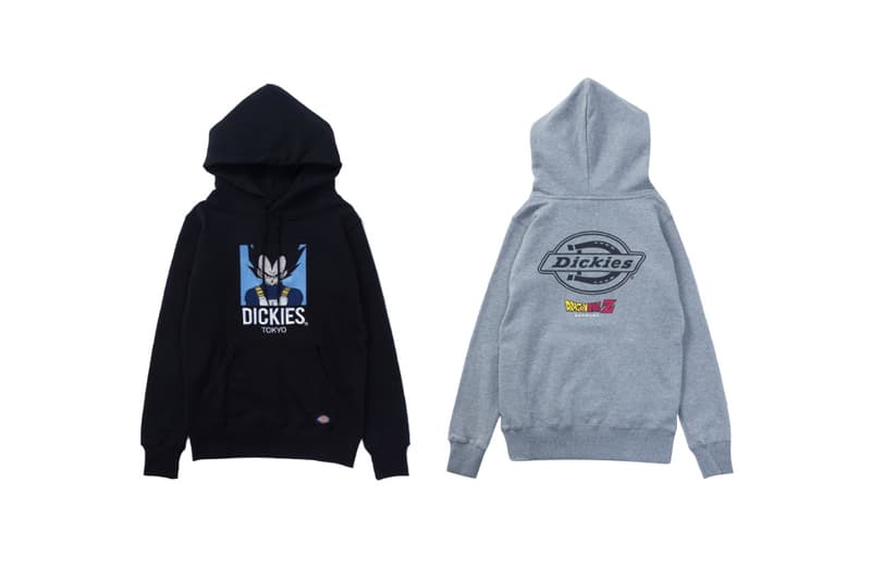 Dickies Japan Dragon Ball Z Collaboration akira toriyama Shenron vegeta hoodie t-shirt