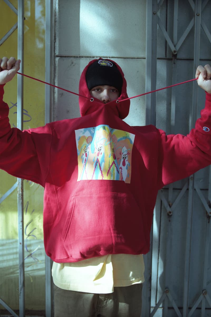 DIVINITIES bend Tokyo SHINKNOWNSUKE LA Exhibition Lookbook Hoodies Tees Shirts