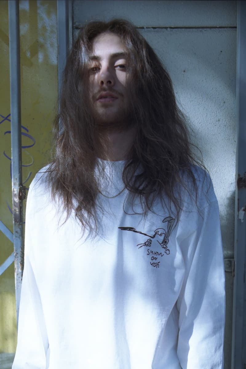 DIVINITIES bend Tokyo SHINKNOWNSUKE LA Exhibition Lookbook Hoodies Tees Shirts