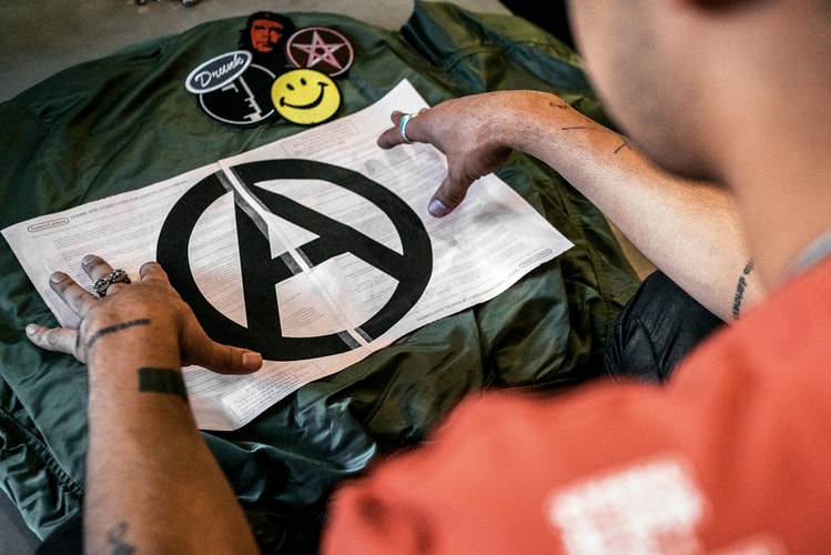 Four of Streetwear's Finest Customize a 1-of-1 Alpha Industries MA-1 Jacket