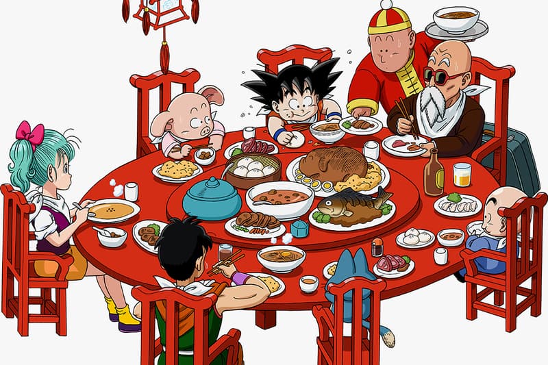 Dragon Ball Cafe and Diner Osaka Japan Open Dragonball Z 2017 December January 31 2018 Limited Time Exclusive Merch Food