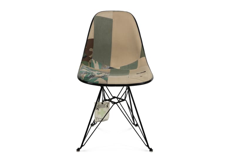 Modernica & DRx Romanelli Release Vintage Military Chair Collection Case Study Side Shell Eiffel chair