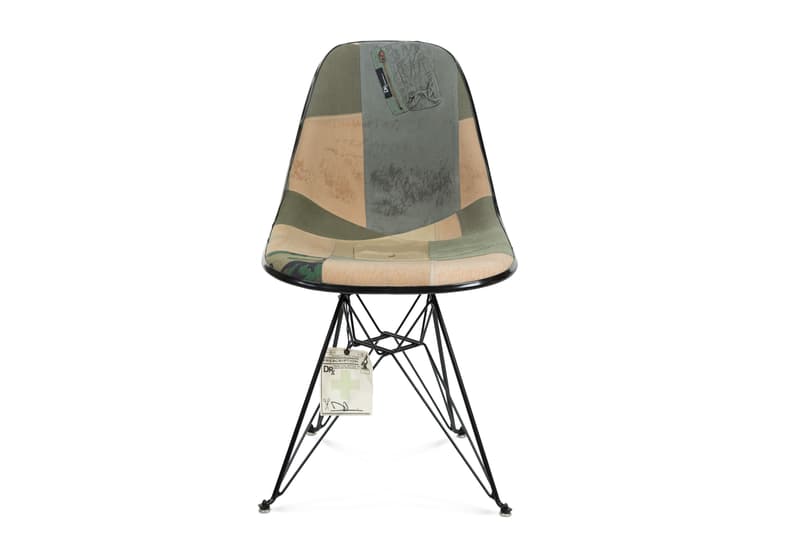 Modernica & DRx Romanelli Release Vintage Military Chair Collection Case Study Side Shell Eiffel chair