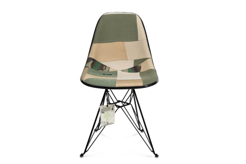 Modernica & DRx Romanelli Release Vintage Military Chair Collection Case Study Side Shell Eiffel chair