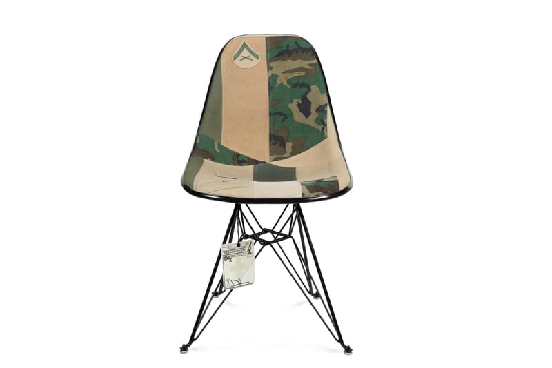 Modernica & DRx Romanelli Release Vintage Military Chair Collection Case Study Side Shell Eiffel chair