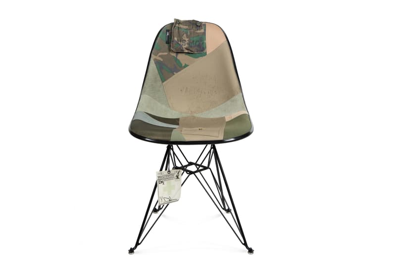 Modernica & DRx Romanelli Release Vintage Military Chair Collection Case Study Side Shell Eiffel chair