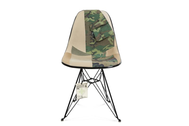 Modernica & DRx Romanelli Release Vintage Military Chair Collection Case Study Side Shell Eiffel chair