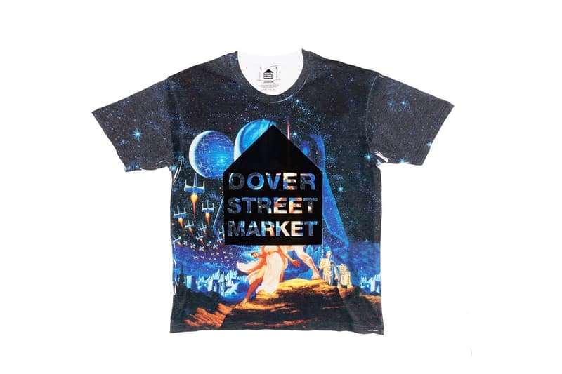 Dover Street Market Debuts Vintage Holiday Tees star wars darth vader gift guide t-shirts empire night before christmas jack skellington character shirts DSMNY streetwear new york