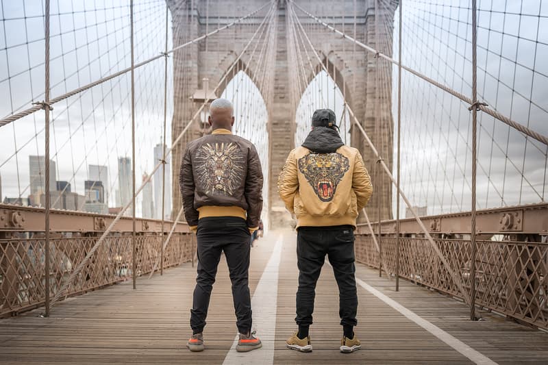 EEPMON RIME Alpha Industries Jungle Out There MA 1 Slim Fit Flight Jacket