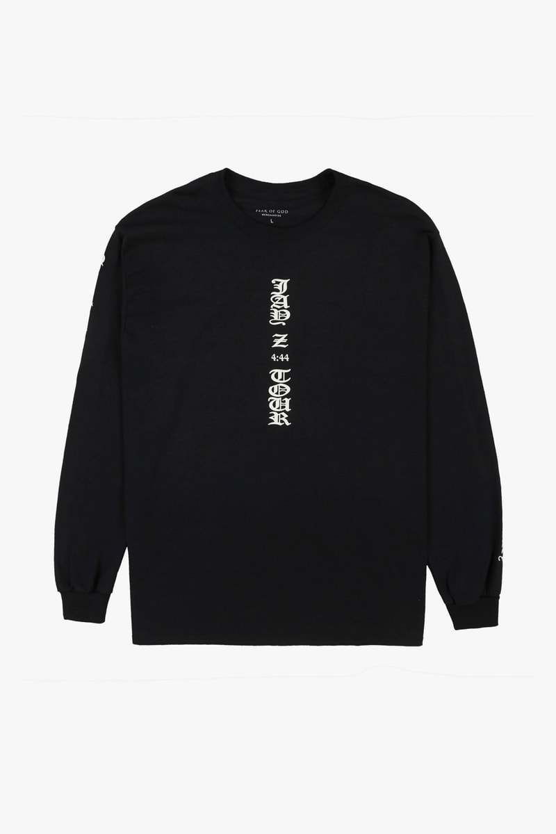 Fear of God's JAY-Z '4:44' Collection Now Available Online