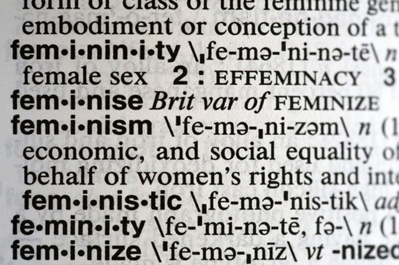 "Feminism" Is Merriam-Webster's 2017 Word of the Year