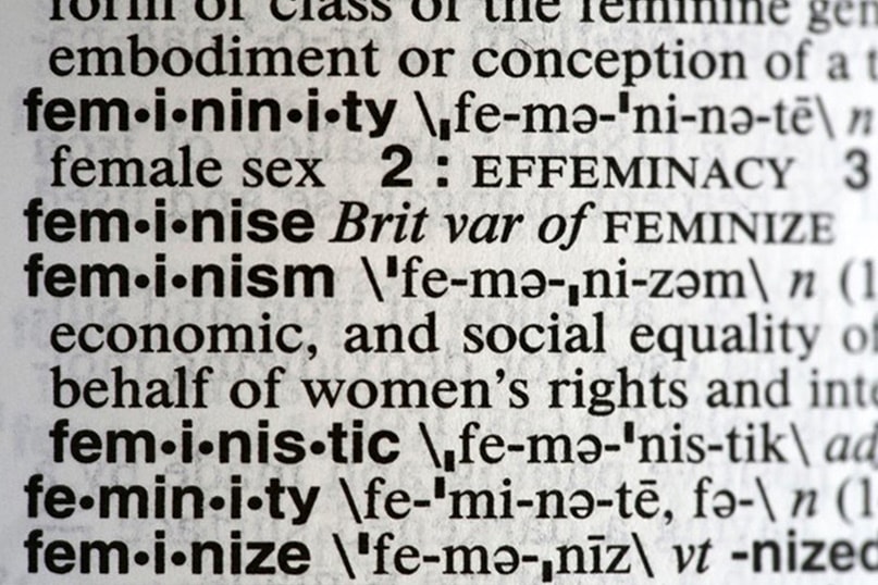 Feminism Merriam Webster 2017 Word of the Year Noah Search Spike complicit recuse empathy dotard syzygy gyro federalism hurricane gaffe