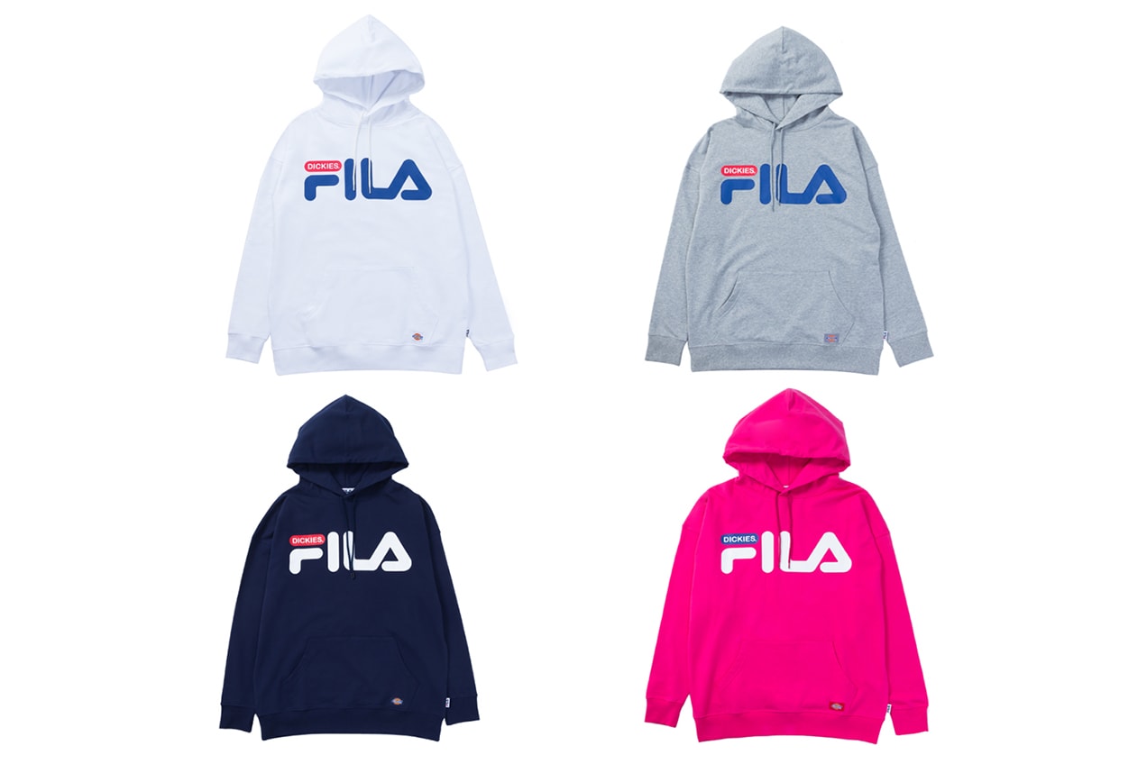 FILA x Dickies Collaborative Capsule Collection Drop Release Japan Exclusive 2017 December Drop Release Branding