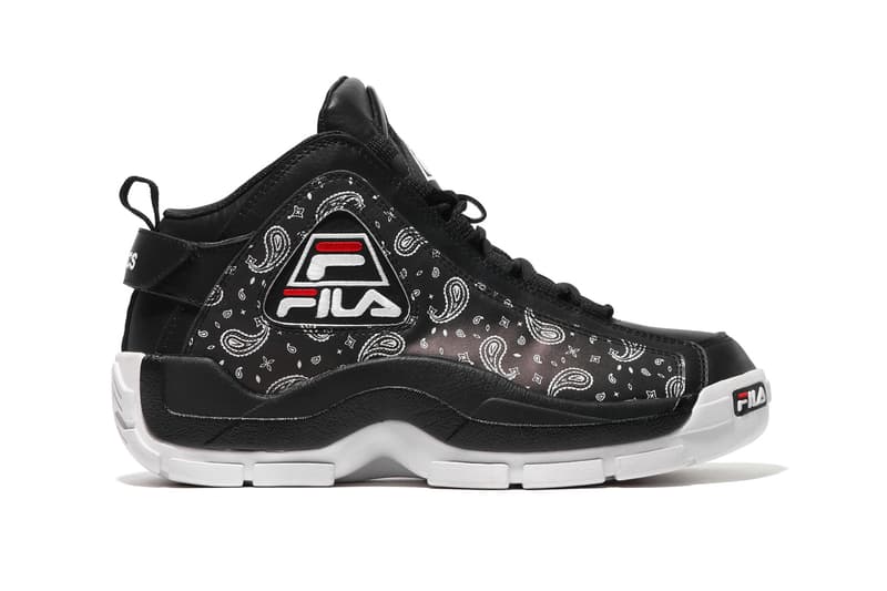 Kinetics FILA Paisley Print Collaboration Drop Release Japan 96GL Grant Hill