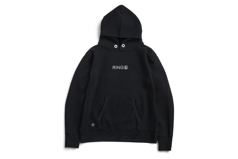 fragment design CAREERING RING Hoodie Sweatshirt Black White 2017 December Release Date Info