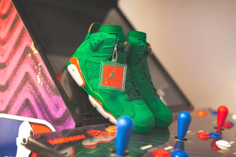 Gatorade Air Jordan 6 Pine Green Orange Blaze  2017 December 30 Release Date Info Sneakers Shoes Footwear