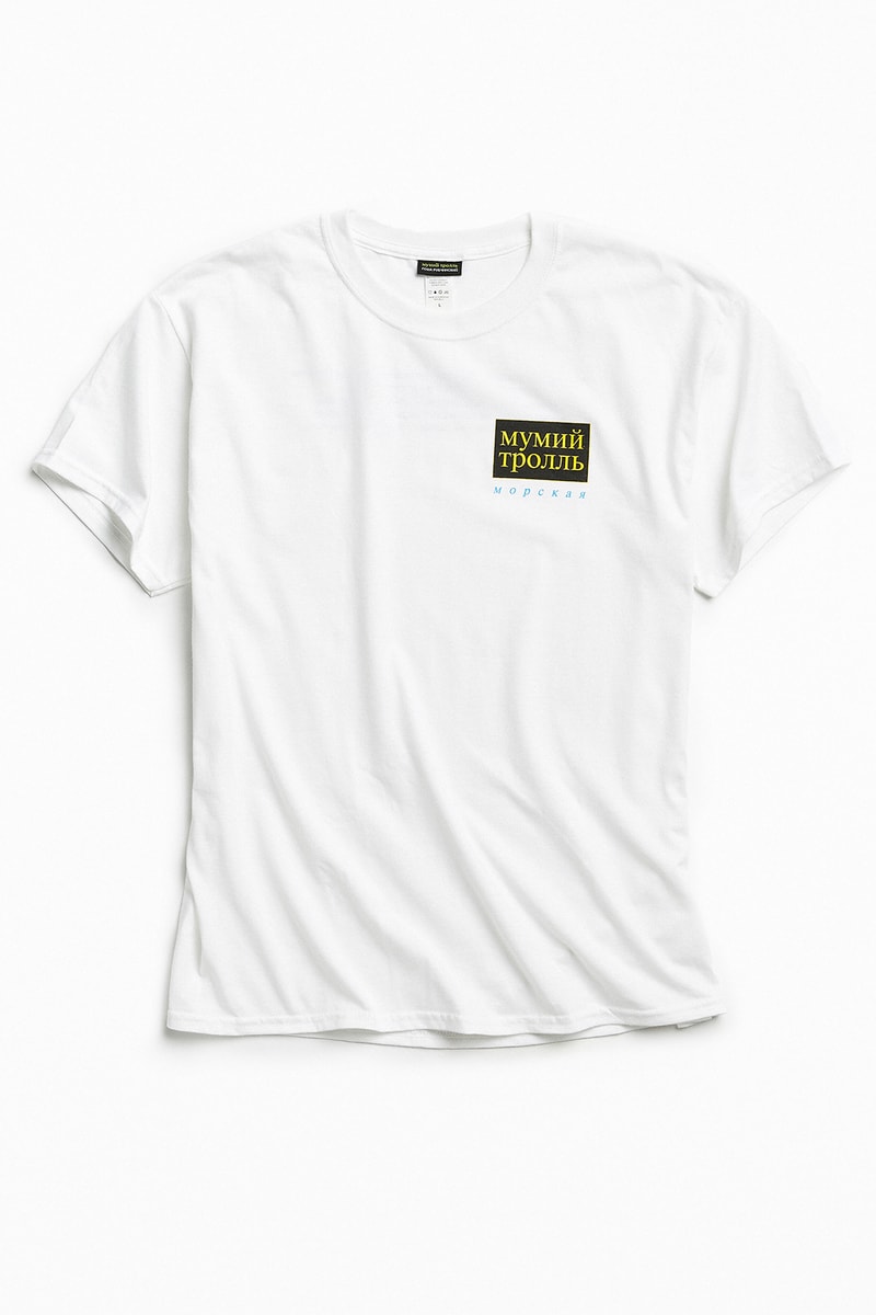 Gosha Rubchinskiy Mumiy Troll Urban Outfitters Collaboration Russia Capsule Collection T Shirt short long sleeve hoodies 2017 December 15 18 Release Date Info Drops