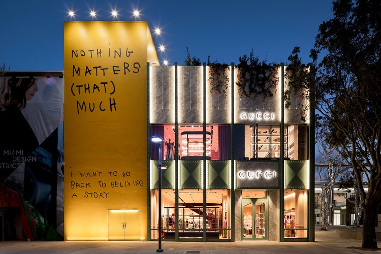Gucci Opens New Store in Miami's Design District