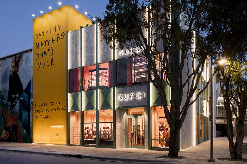 Gucci Miami Design District Store 2017 December 1 Opening Debut