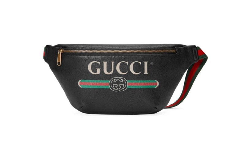 Gucci 2017 2018 Mens Leather Print Bag Backpack Portfolio