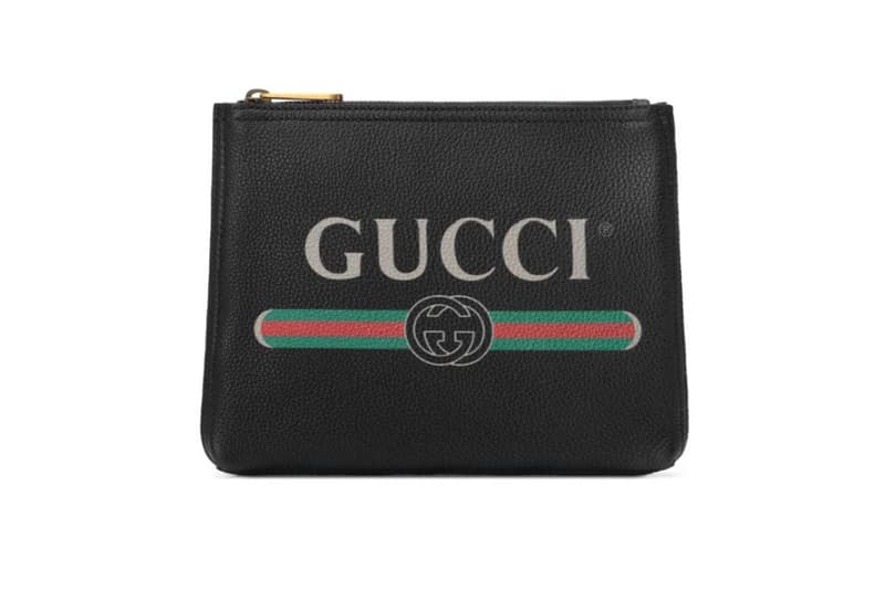 Gucci 2017-2018 Mens Leather Print Bags | HYPEBEAST