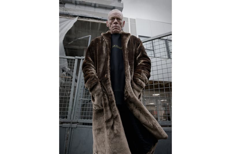 Han Kjobenhavn Airwalk Fall/Winter 2017 One Sneaker Fur Coat Hoodie