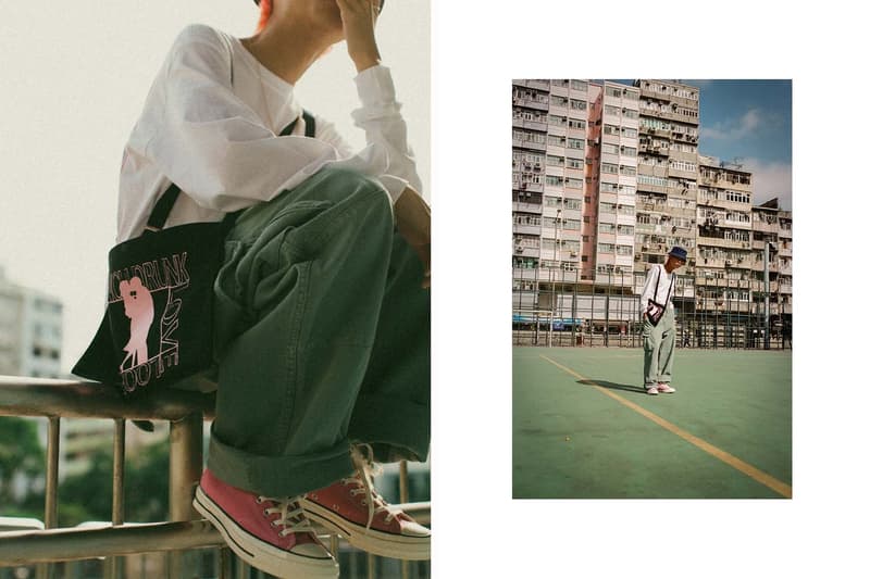 HBX Fall Winter 2017 Skypager Editorial CLBUN Loopy hotel streetwear fashion menswear 90s 2000s style clothing hip hop