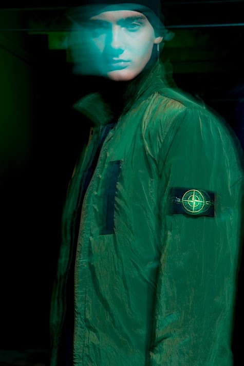 HBX Stone Island Pop-Up Hong Kong Nylon Metal Flock Hooded Jacket Garment Dyed Crinkle Reps Nylon Bomber Vans Converse Nike Jordan Brand