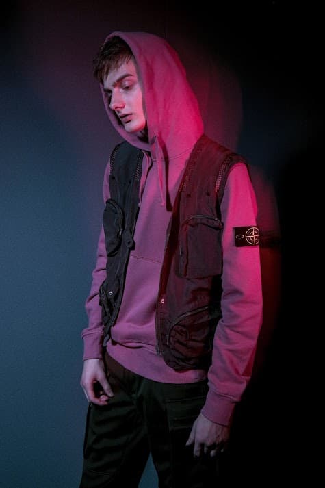 HBX Stone Island Pop-Up Hong Kong Nylon Metal Flock Hooded Jacket Garment Dyed Crinkle Reps Nylon Bomber Vans Converse Nike Jordan Brand