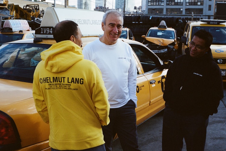 Helmut Lang Launches "Taxi Project" Capsule Collection